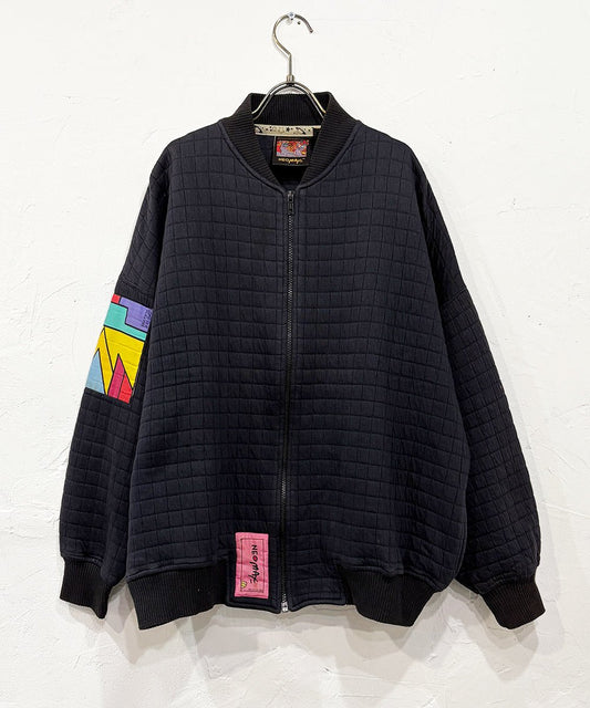 VINTAGE - NEO MAX SQUARE QUILT BLOUSON - DB&BAR