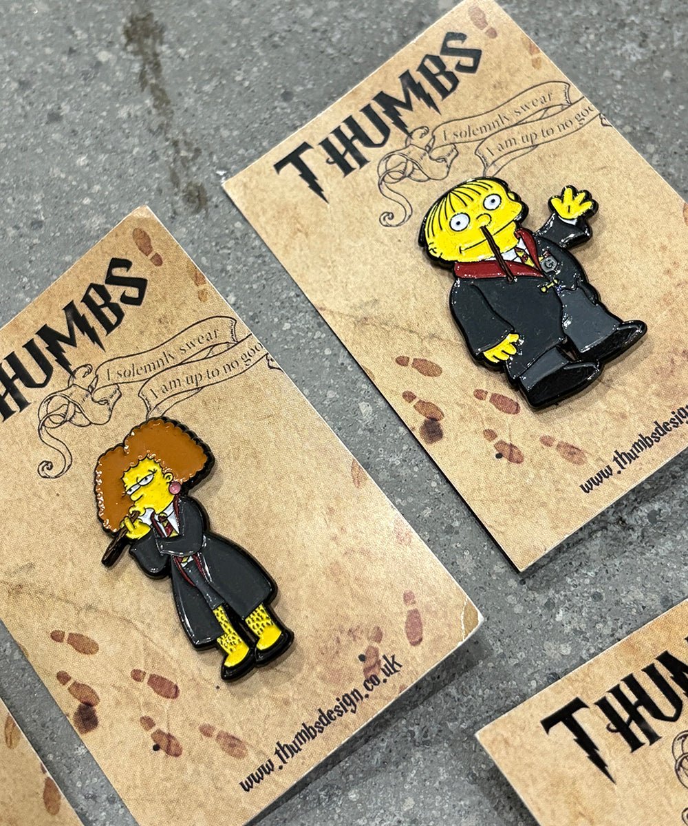 VINTAGE - PIN BADGE SET by THUMBS1 商品画像 - DB&BAR