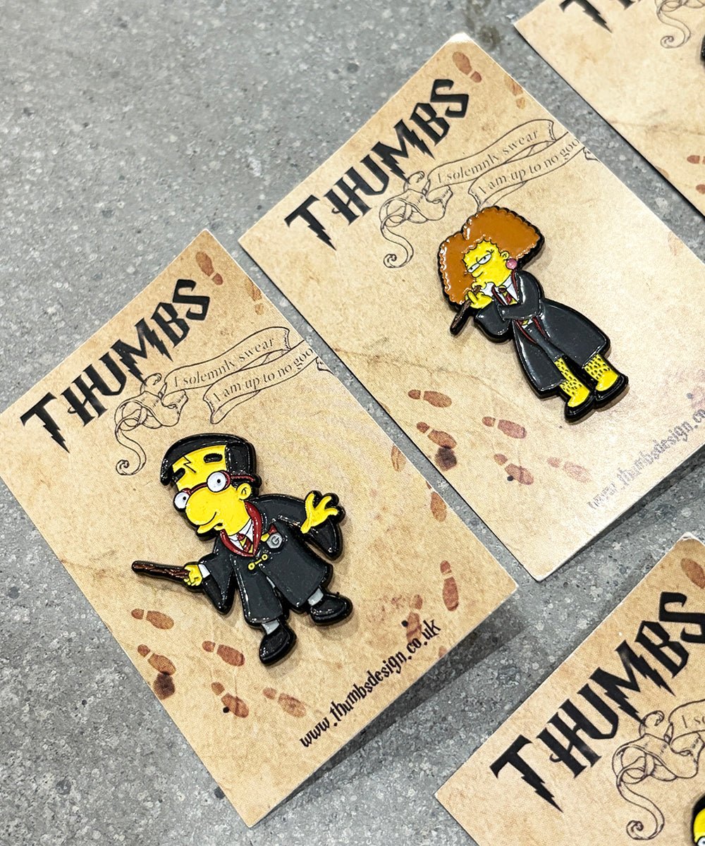 VINTAGE - PIN BADGE SET by THUMBS1 商品画像 - DB&BAR
