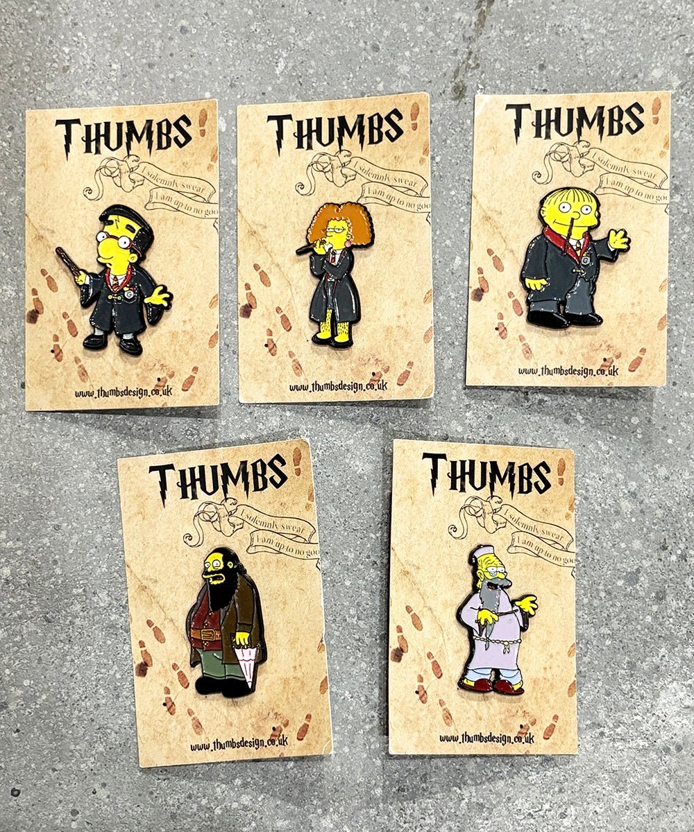 VINTAGE - PIN BADGE SET by THUMBS1 商品画像 - DB&BAR