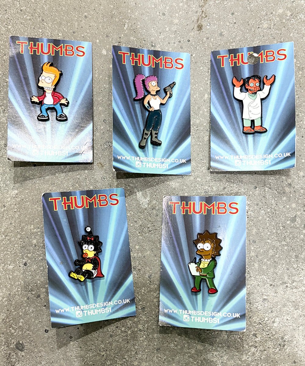 VINTAGE - PIN BADGE SET by THUMBS2 商品画像 - DB&BAR