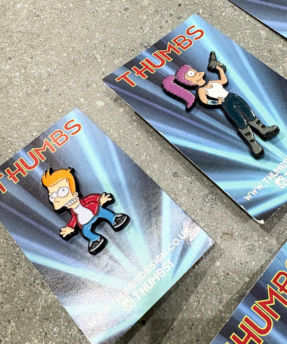 VINTAGE - PIN BADGE SET by THUMBS2 商品画像 - DB&BAR