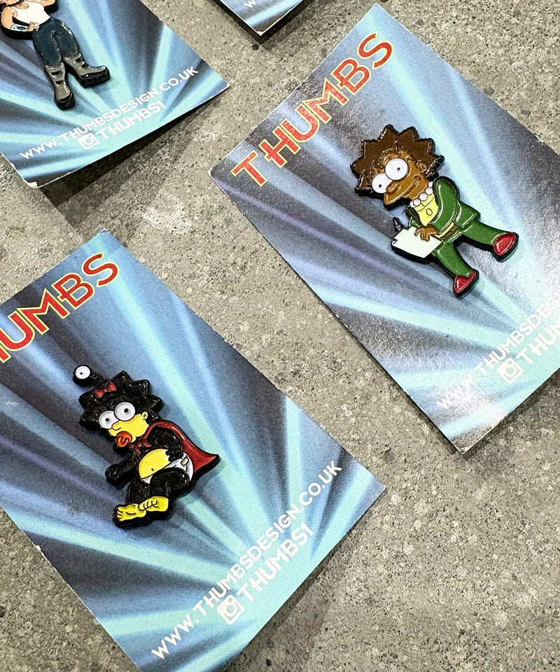 VINTAGE - PIN BADGE SET by THUMBS2 商品画像 - DB&BAR