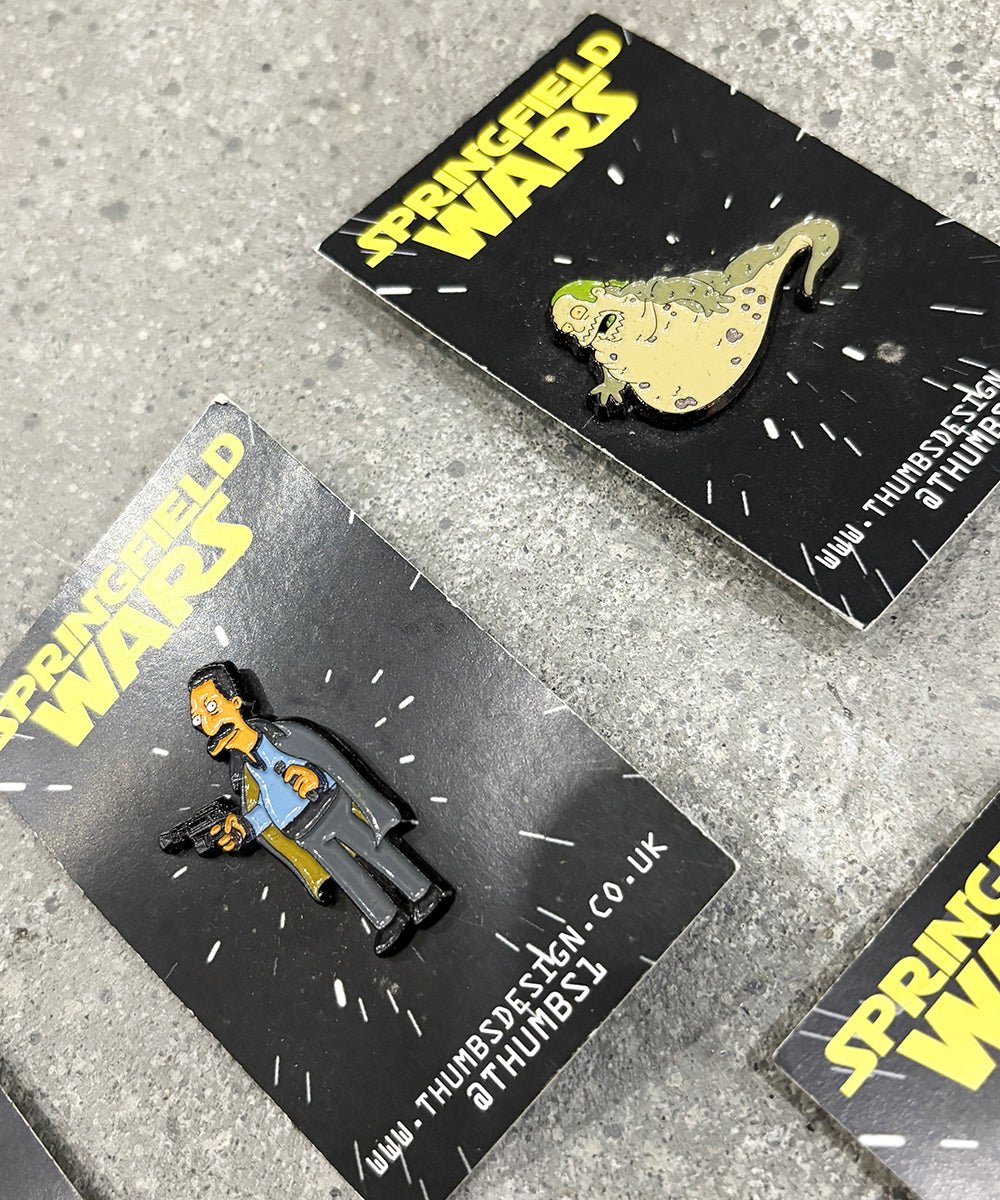 VINTAGE - PIN BADGE SET by THUMBS4 商品画像 - DB&BAR
