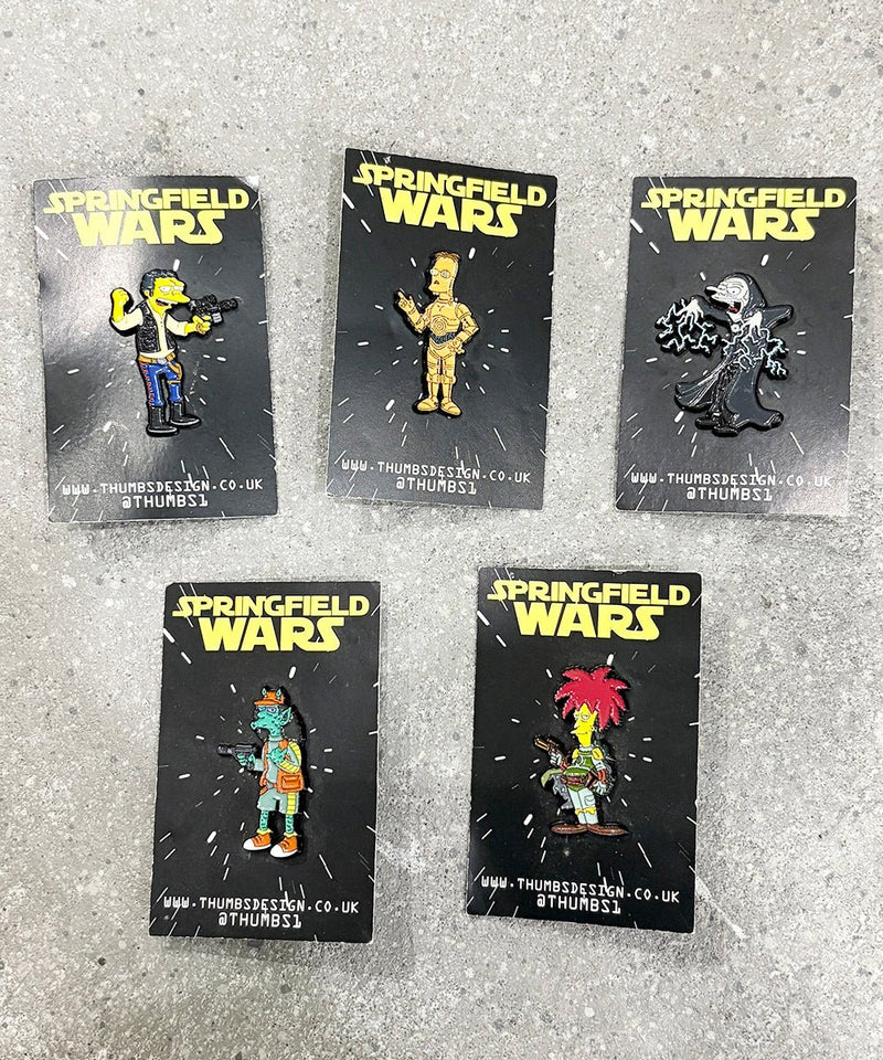 VINTAGE - PIN BADGE SET by THUMBS5 商品画像 - DB&BAR