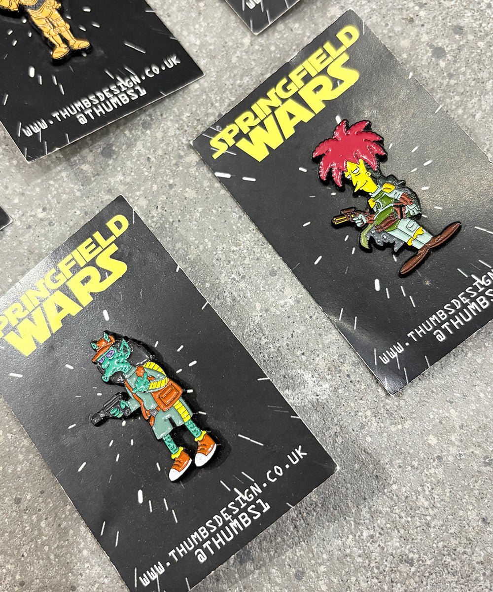 VINTAGE - PIN BADGE SET by THUMBS5 商品画像 - DB&BAR