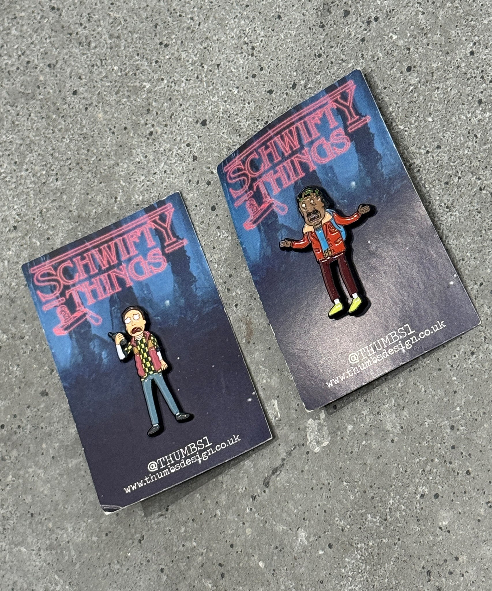 VINTAGE - PIN BADGE SET by THUMBS6 商品画像 - DB&BAR