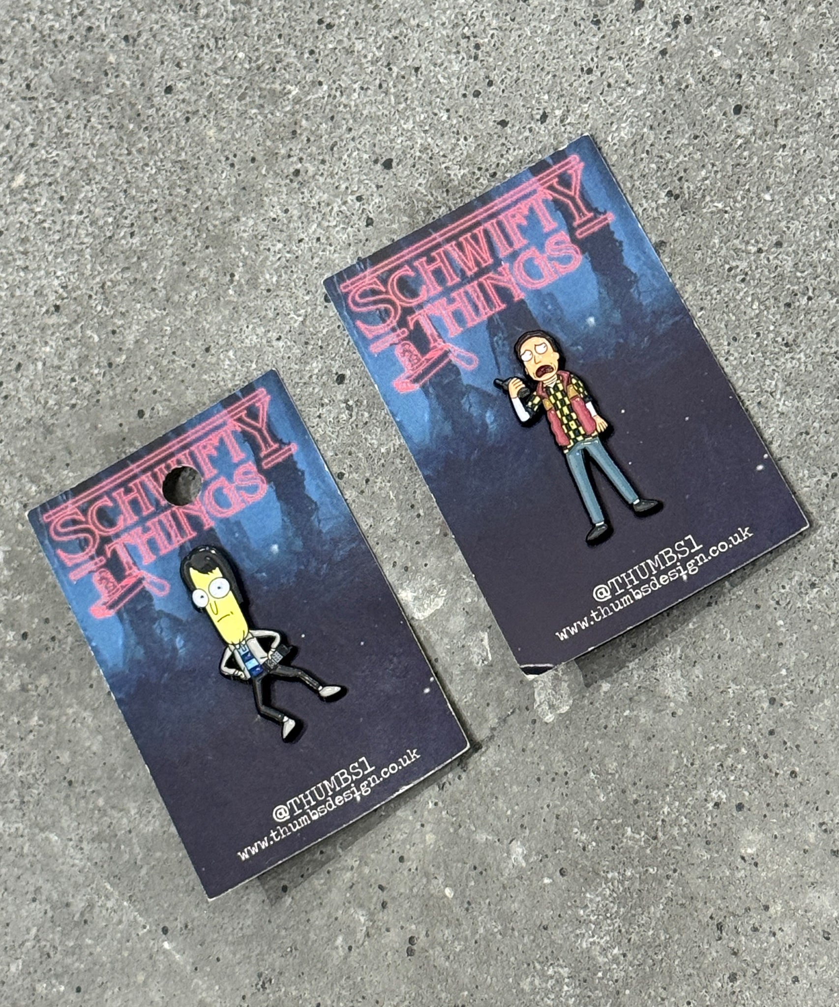 VINTAGE - PIN BADGE SET by THUMBS6 商品画像 - DB&BAR