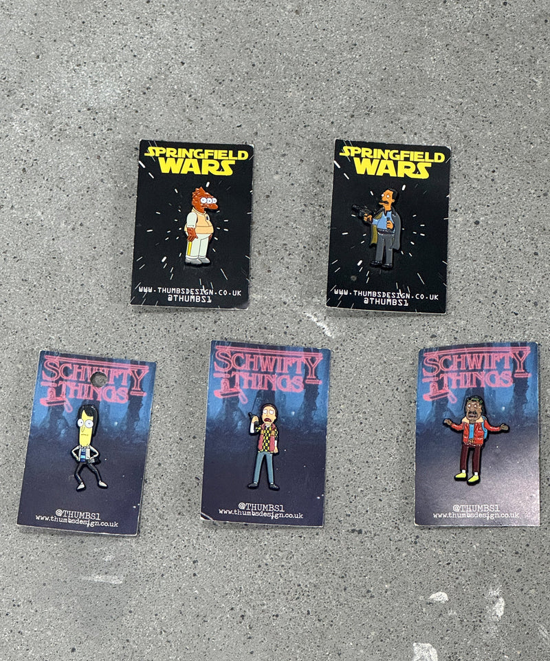 VINTAGE - PIN BADGE SET by THUMBS6 商品画像 - DB&BAR