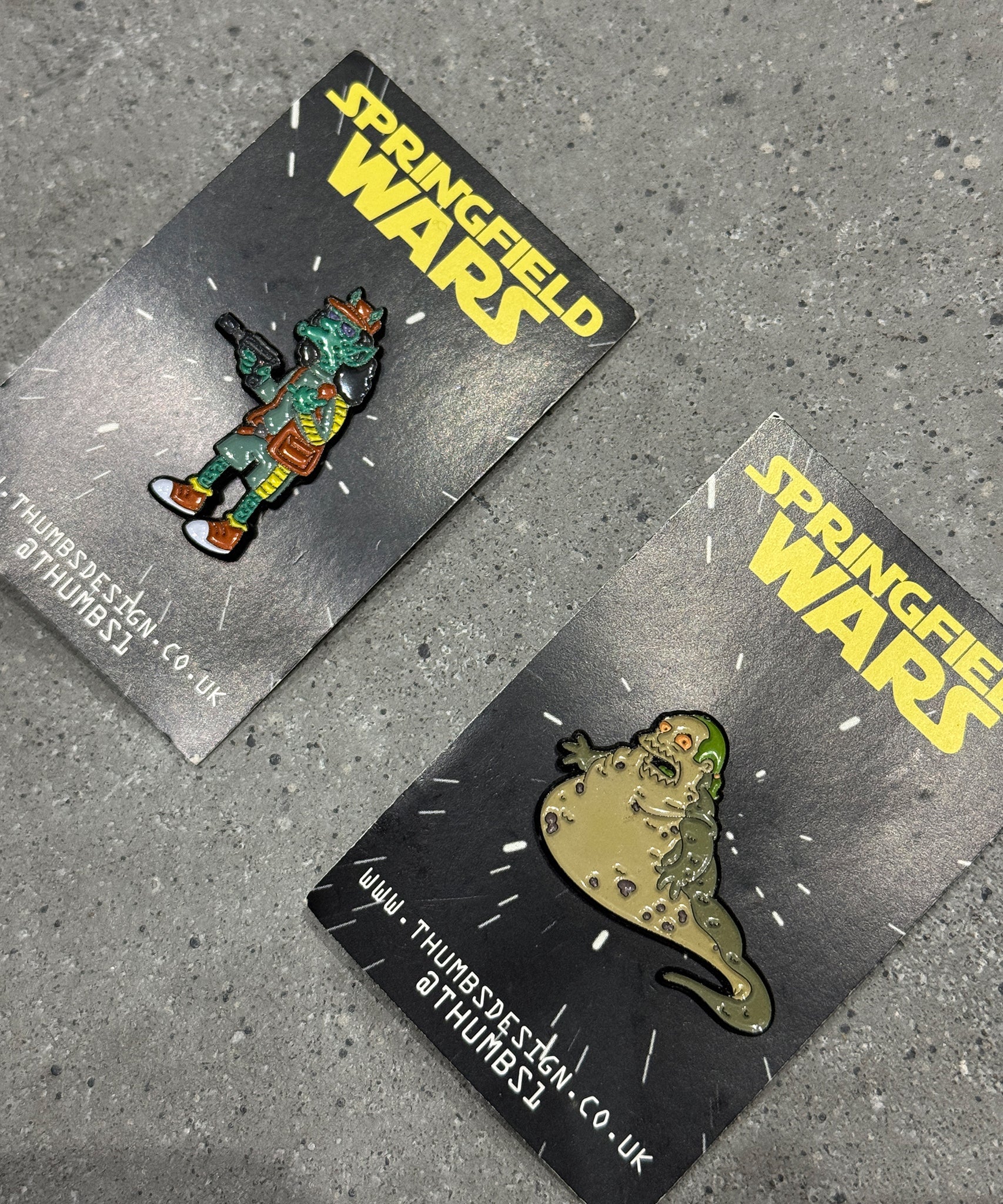VINTAGE - PIN BADGE SET by THUMBS7 商品画像 - DB&BAR