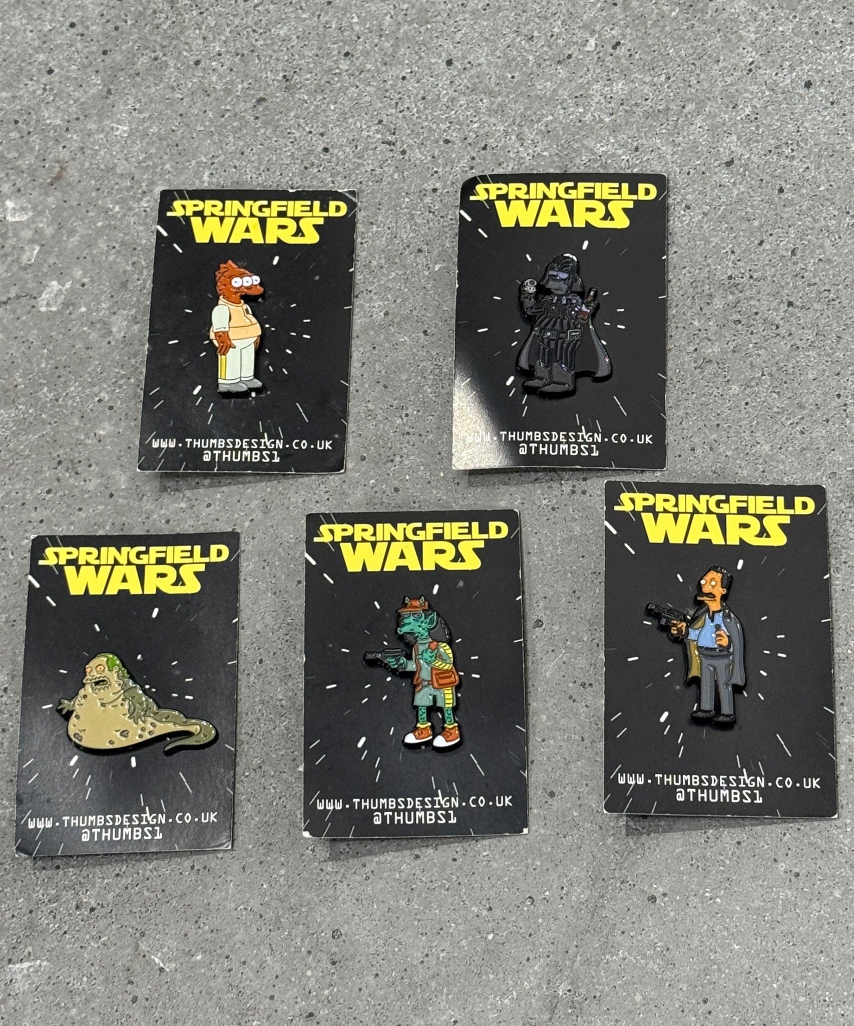 VINTAGE - PIN BADGE SET by THUMBS7 商品画像 - DB&BAR