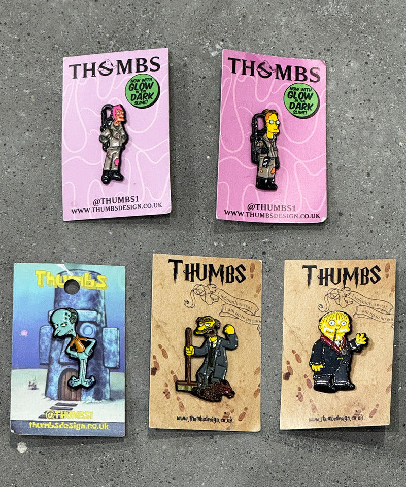 VINTAGE - PIN BADGE SET by THUMBS9 商品画像 - DB&BAR
