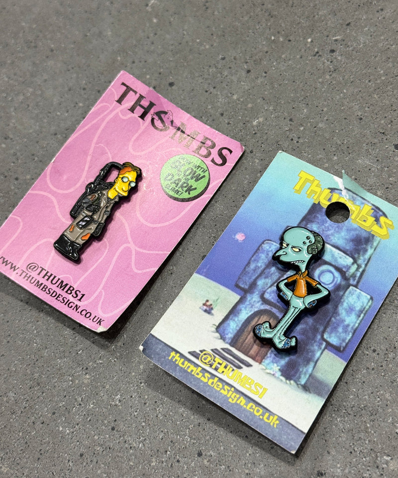 VINTAGE - PIN BADGE SET by THUMBS9 商品画像 - DB&BAR