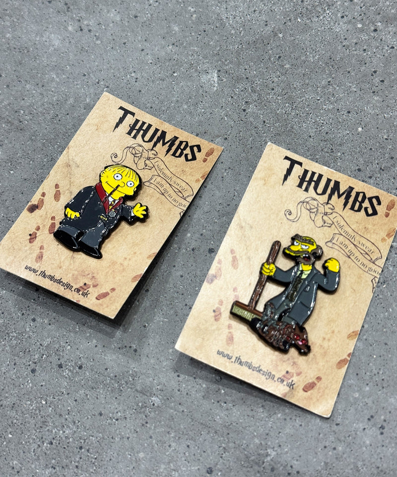 VINTAGE - PIN BADGE SET by THUMBS9 商品画像 - DB&BAR