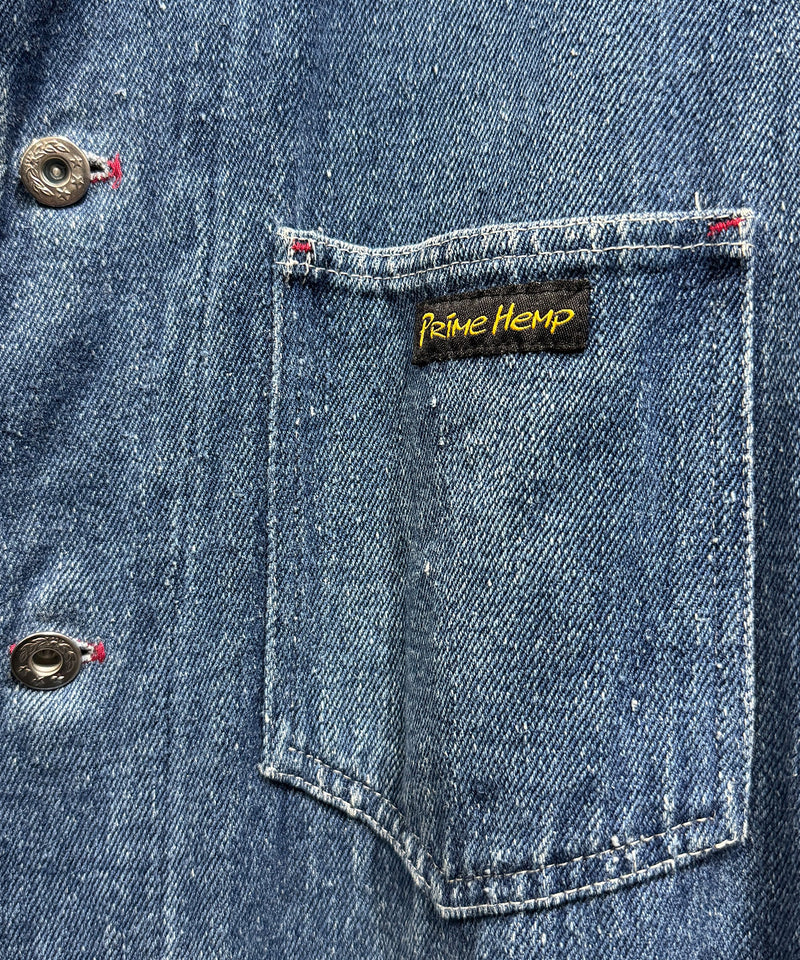 VINTAGE - PRIME CLOTHING / COTTON HEMP CHORE JACKET 商品画像 - DB&BAR