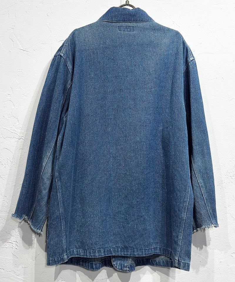 VINTAGE - PRIME CLOTHING / COTTON HEMP CHORE JACKET 商品画像 - DB&BAR