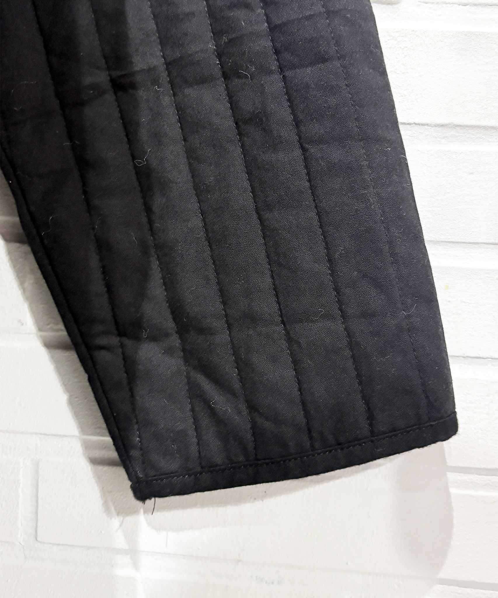 VINTAGE - QUILTED PULLOVER GAMBESON - DB&BAR