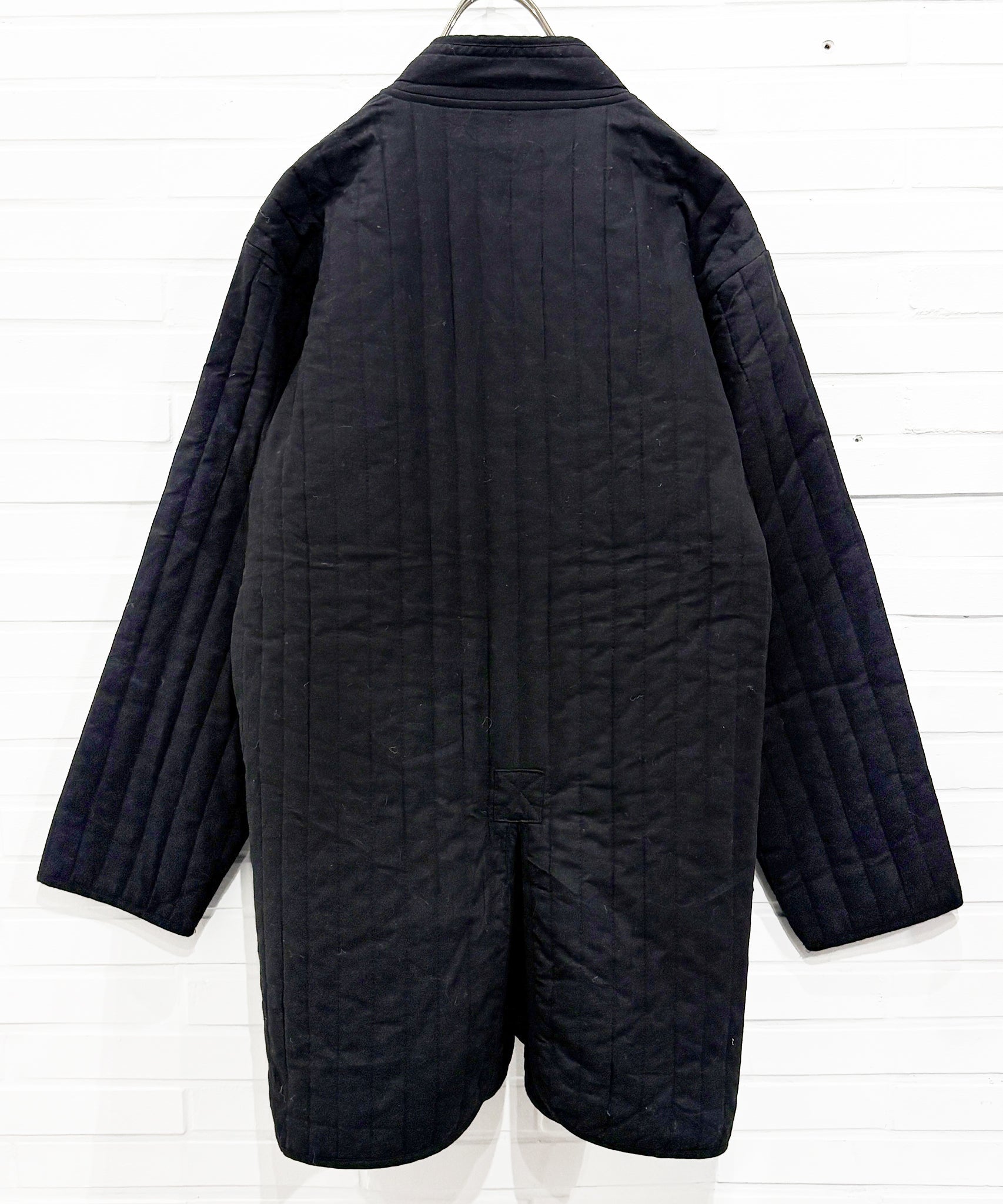 VINTAGE - QUILTED PULLOVER GAMBESON - DB&BAR