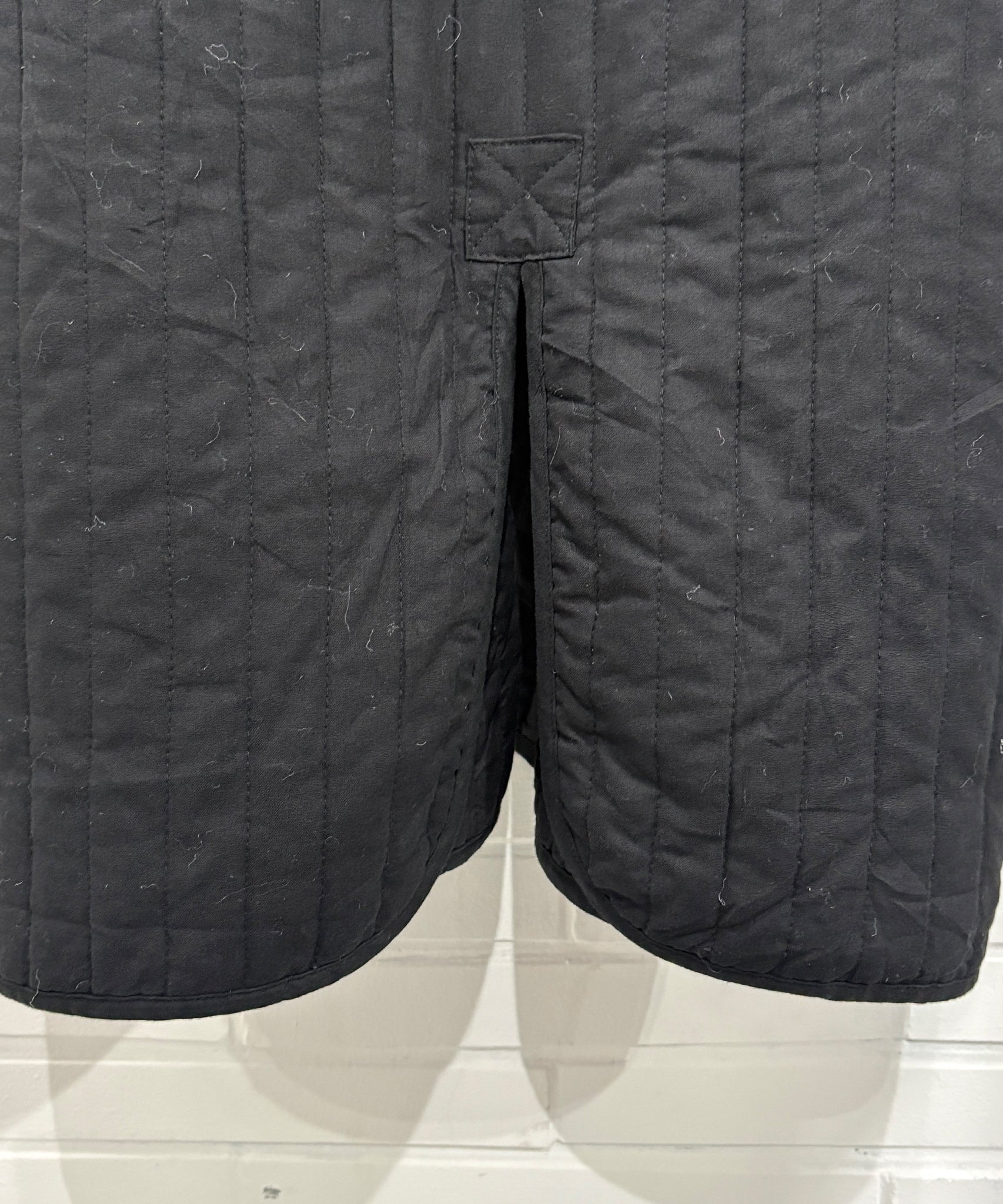 VINTAGE - QUILTED PULLOVER GAMBESON - DB&BAR