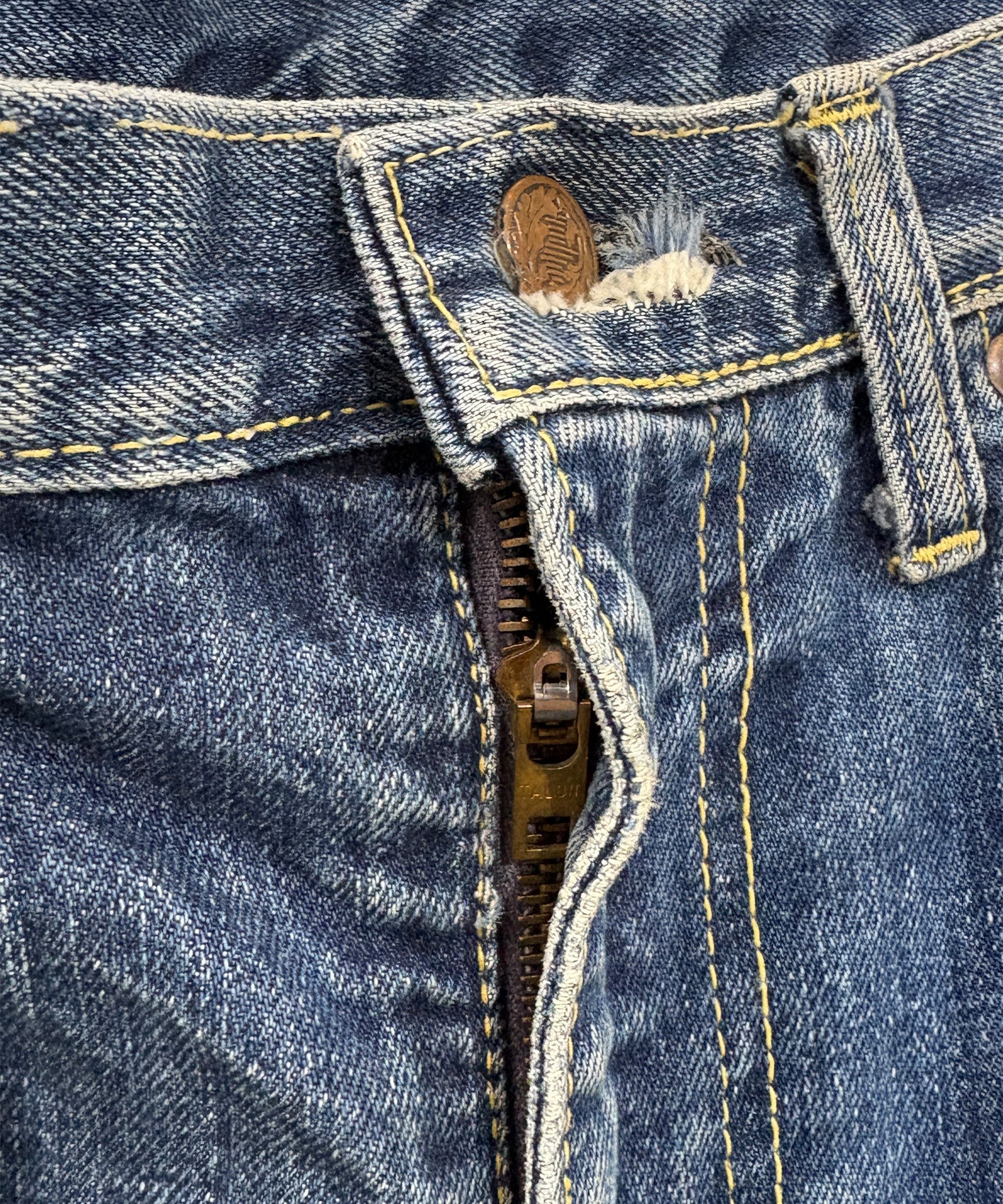 VINTAGE - USA FABRIC DENIM PANTS - DB&BAR
