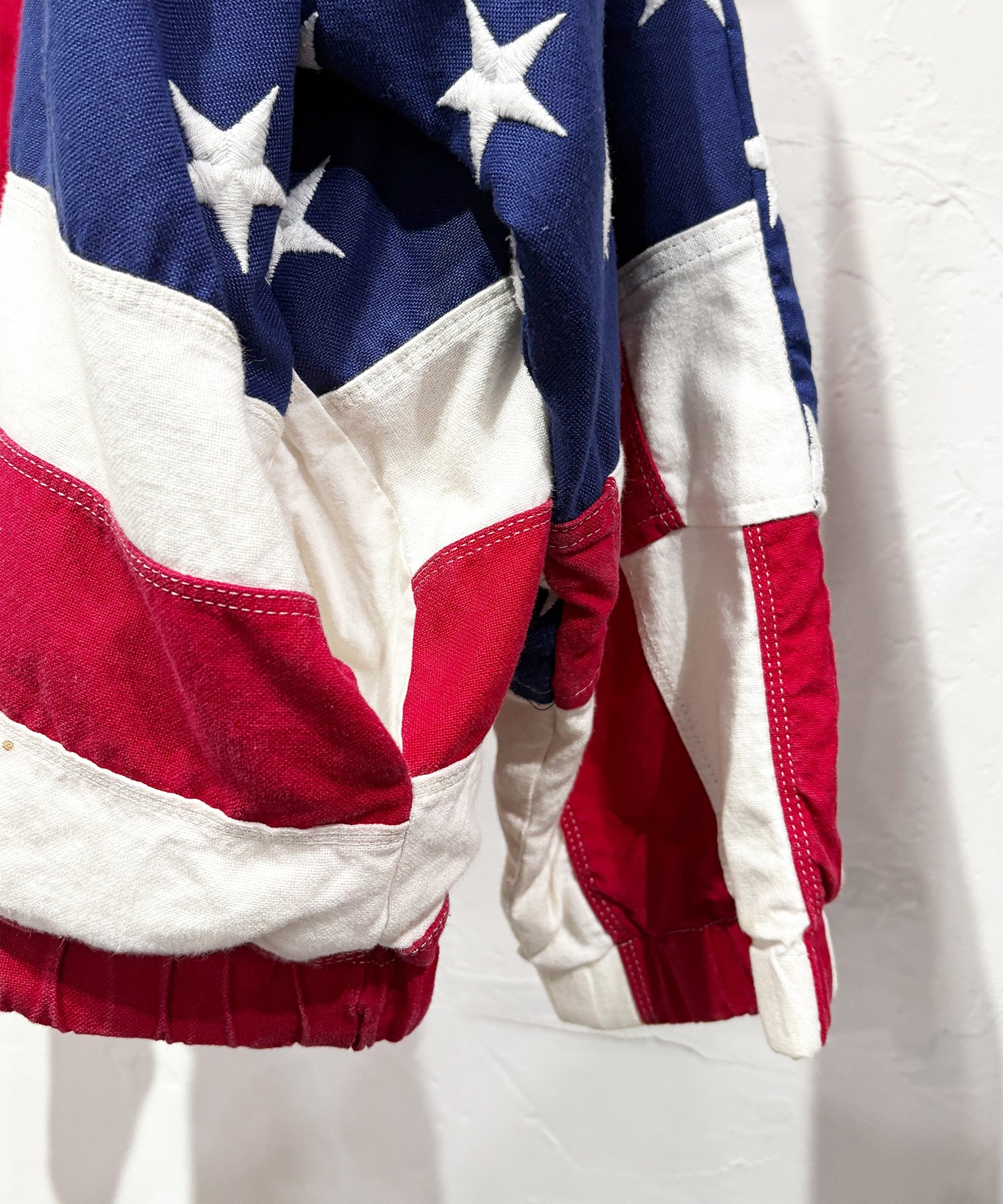 VINTAGE - USA FLAG ALL - OVER DESIGN JACKET - DB&BAR