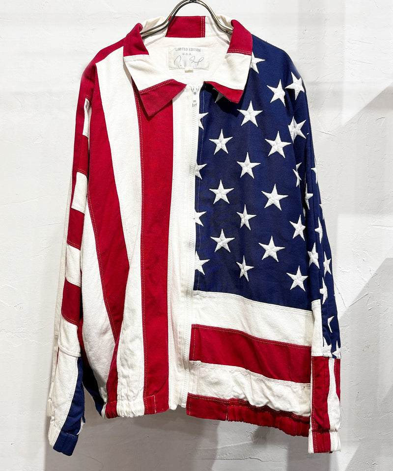 VINTAGE - USA FLAG ALL - OVER DESIGN JACKET 商品画像 - DB&BAR