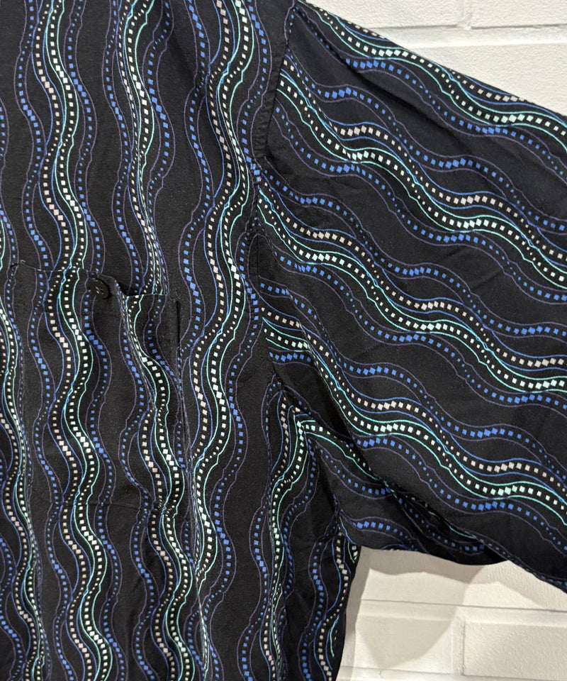 VINTAGE - WAVE PATTERN LUXE RAYON SHIRT 商品画像 - DB&BAR