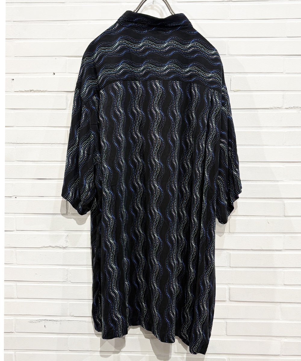 VINTAGE - WAVE PATTERN LUXE RAYON SHIRT 商品画像 - DB&BAR