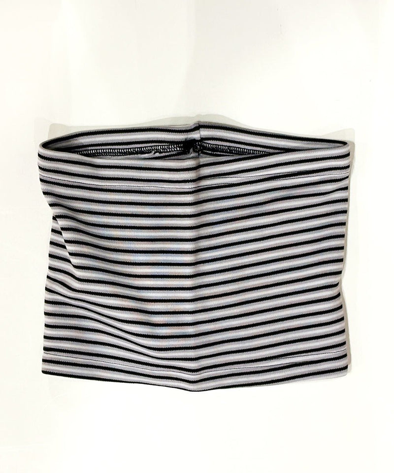 WILDERNESS WEAR - POLYPRO +190 2Layer Neck Warmer Stripe / BLACK×GRAY×NAVY 商品画像 - DB&BAR