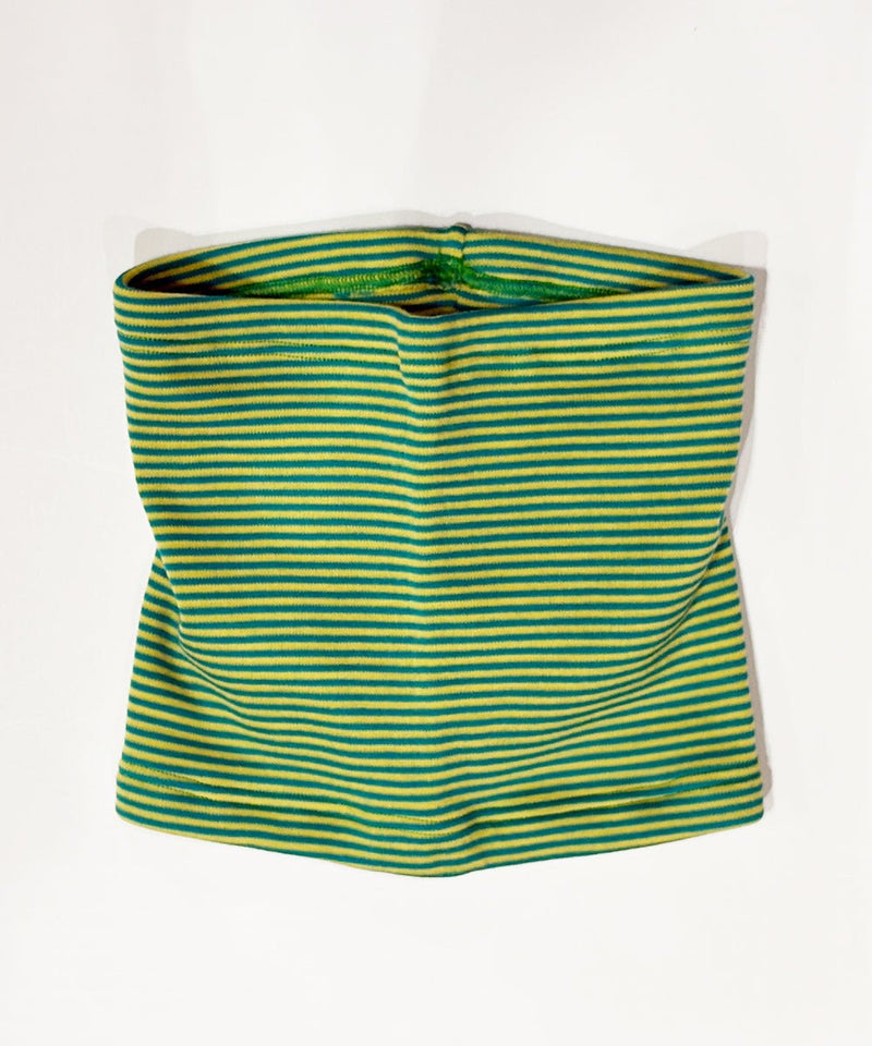 WILDERNESS WEAR - POLYPRO +190 2Layer Neck Warmer Stripe / JADE×GOLD 商品画像 - DB&BAR