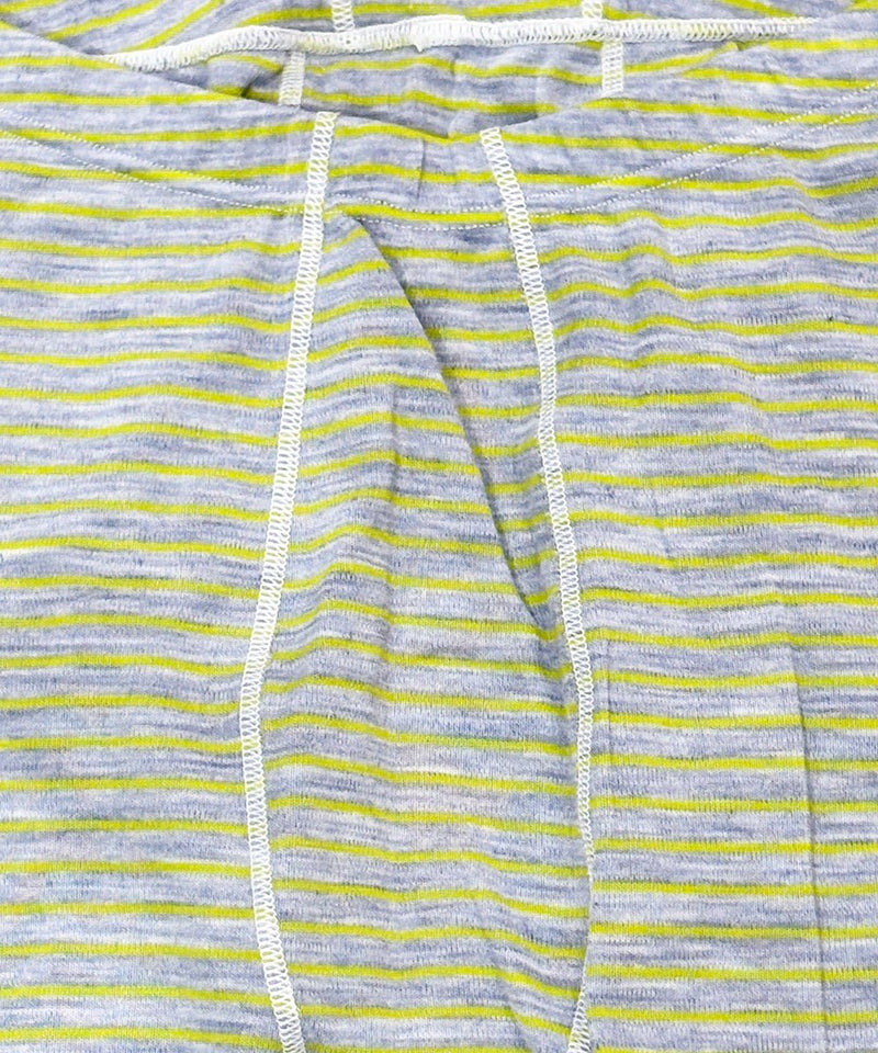 WILDERNESS WEAR - POLYPRO +190 L/S LEGGINGS STRIPE / DENIM/LIME 商品画像 - DB&BAR