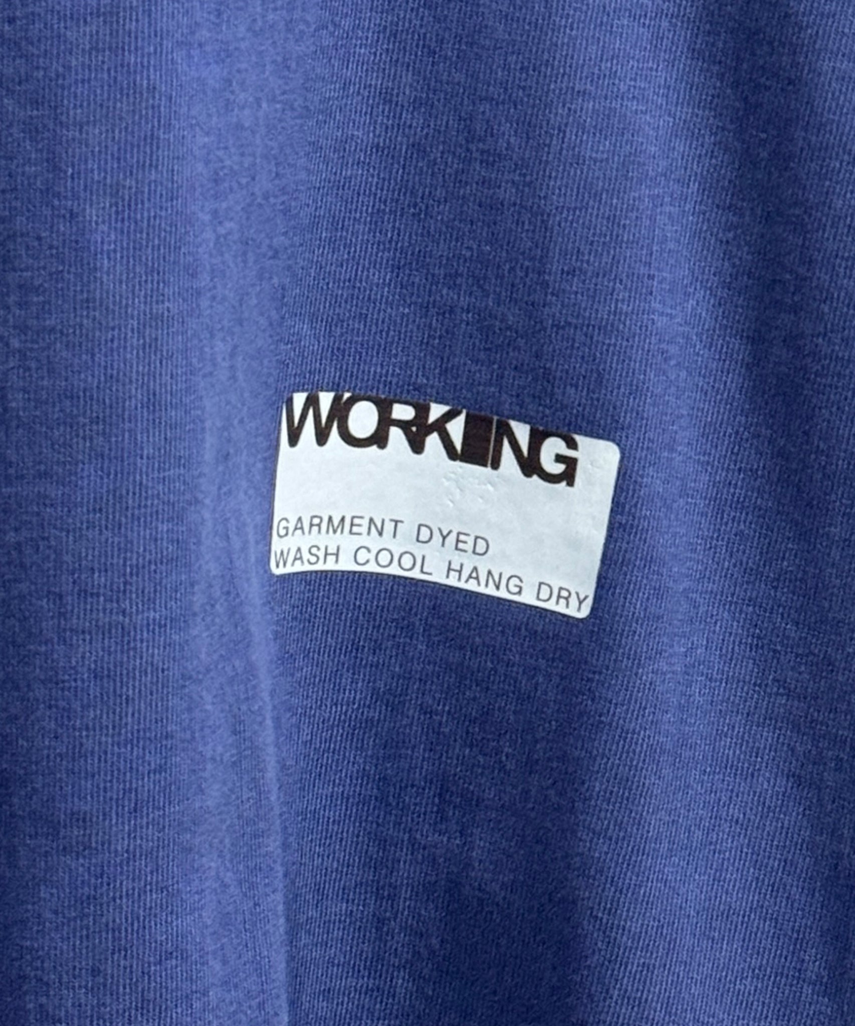 WORKING - LONG SLEEVE STICKER T / EIFFEL - DB&BAR