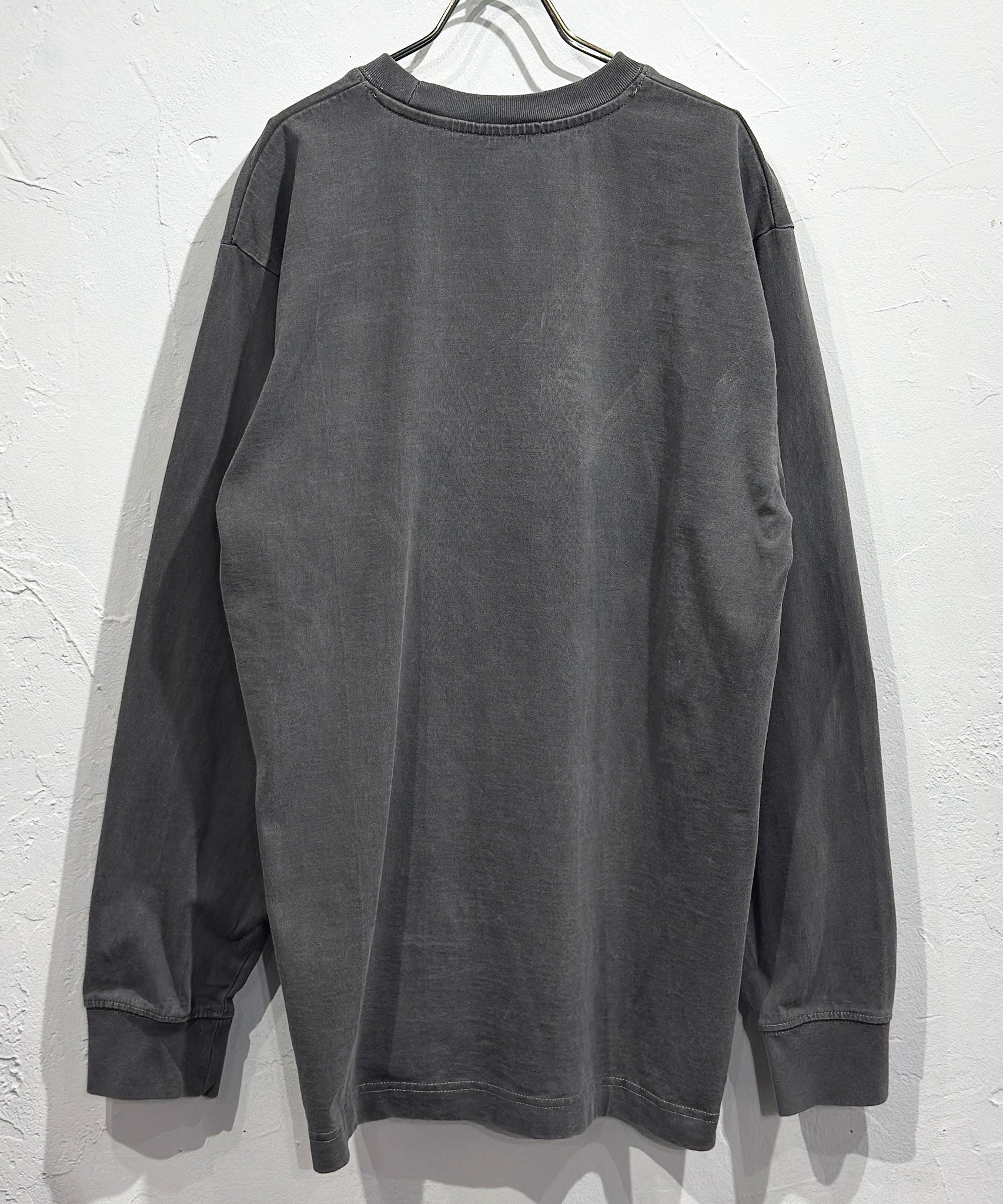 WORKING - LONG SLEEVE STICKER T / SHALE - DB&BAR