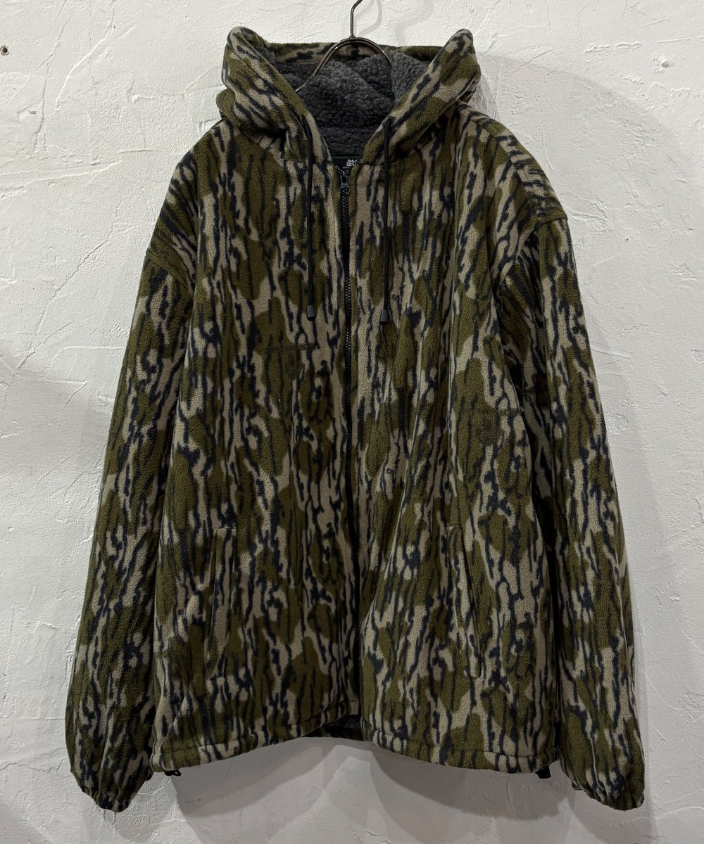 WORLD FAMOUS SPORTS - HOODED SHERPA FLEECE JACKET / BOTTO MLAND - DB&BAR