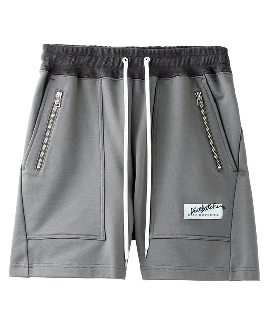 【75%OFF】Basic line / Jogger shorts - ASH GRAY