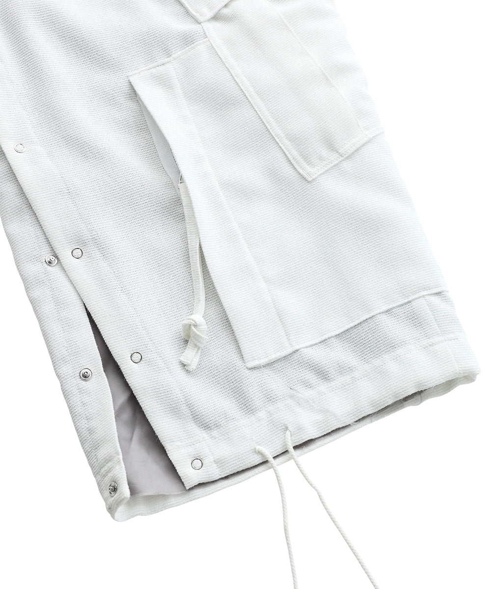 【75%OFF】Cropped cargo pant - ASH WHITE