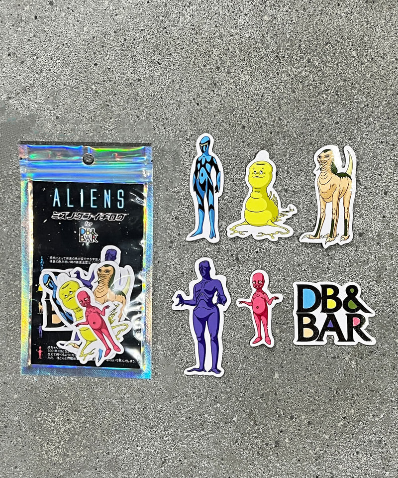 ALIENS sticker set 商品画像 - DB&BAR
