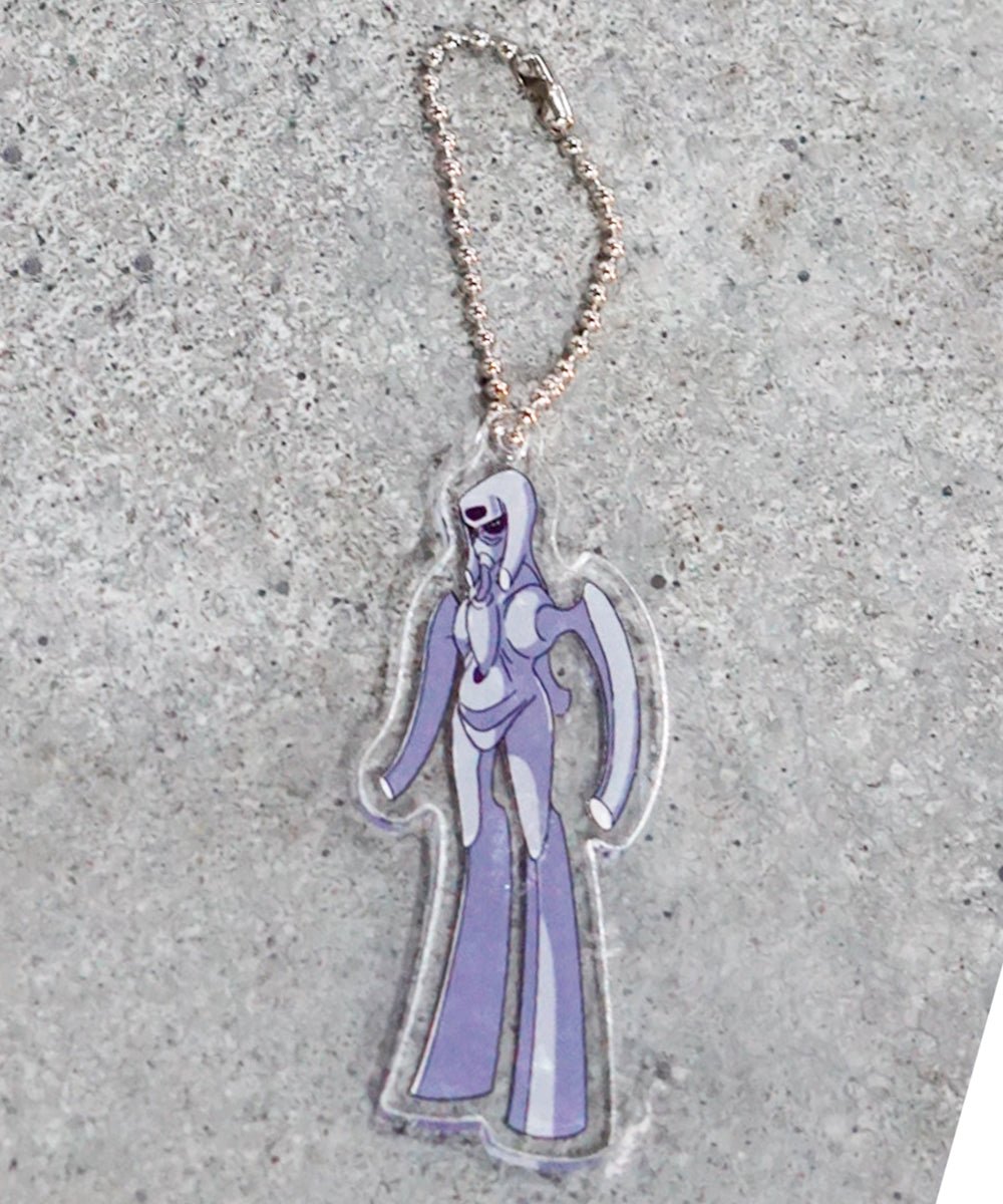 ALIENS2 acrylic key holder - RIGHT PURPLE - DB&BAR