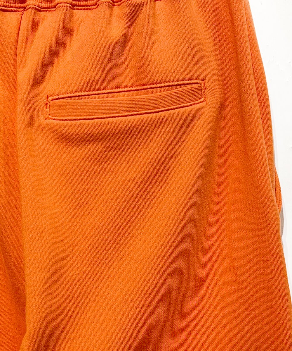 Basic line _ Cropped wide pants - ORANGE - DIET BUTCHER