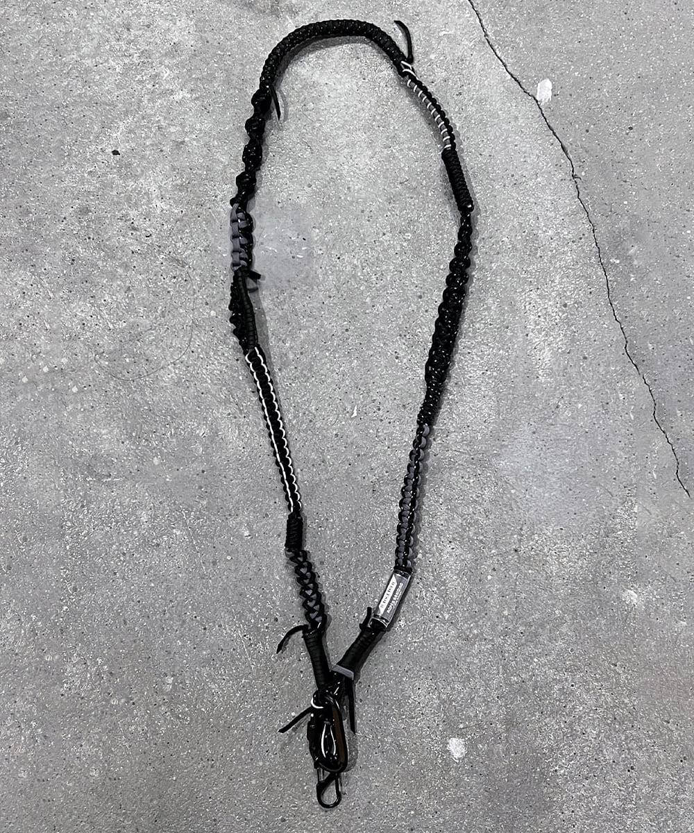 【DB&BAR限定LEATHER MIX BLACK ver.】ROPE for DB&BAR -52inch - DIET BUTCHER