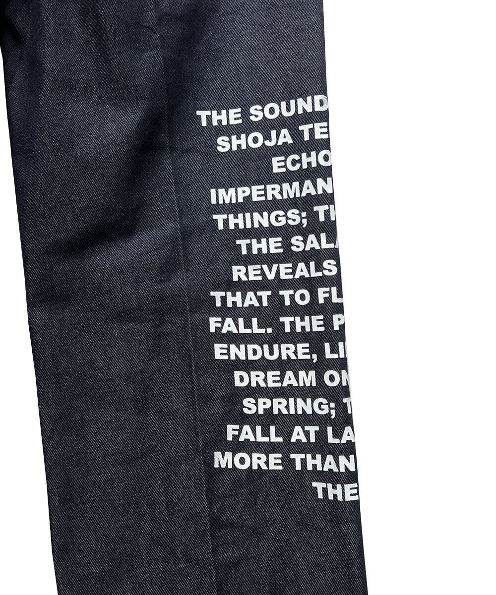 DIET BUTCHER × VALAADO collaboration Trousers「TEN」DENIM ver. - DB&BAR
