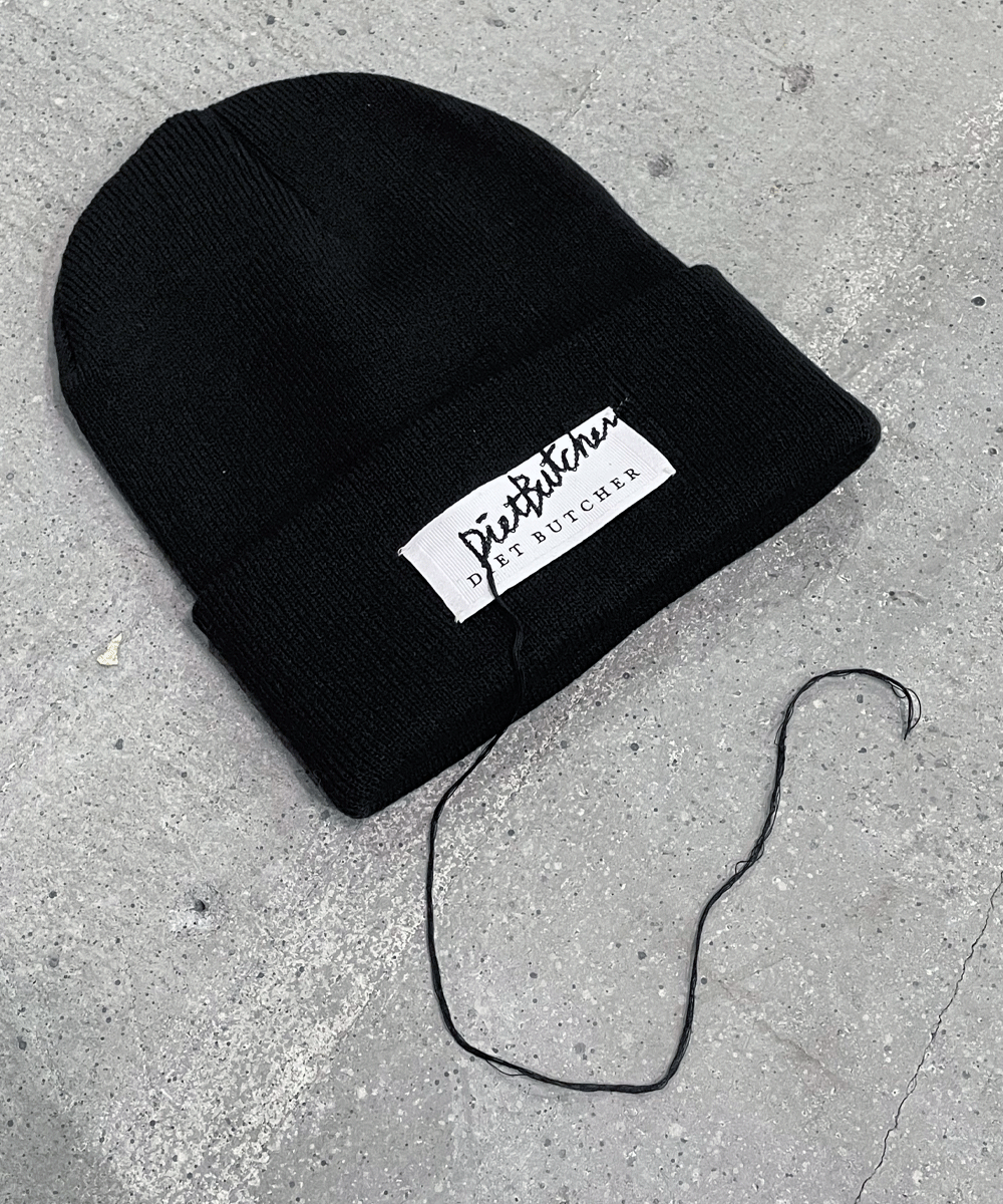 Knit cap - embroidery type