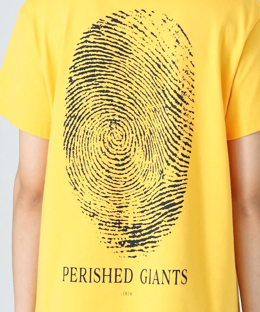Perished Giants T-shirt - LIGHT ORANGE - DIET BUTCHER
