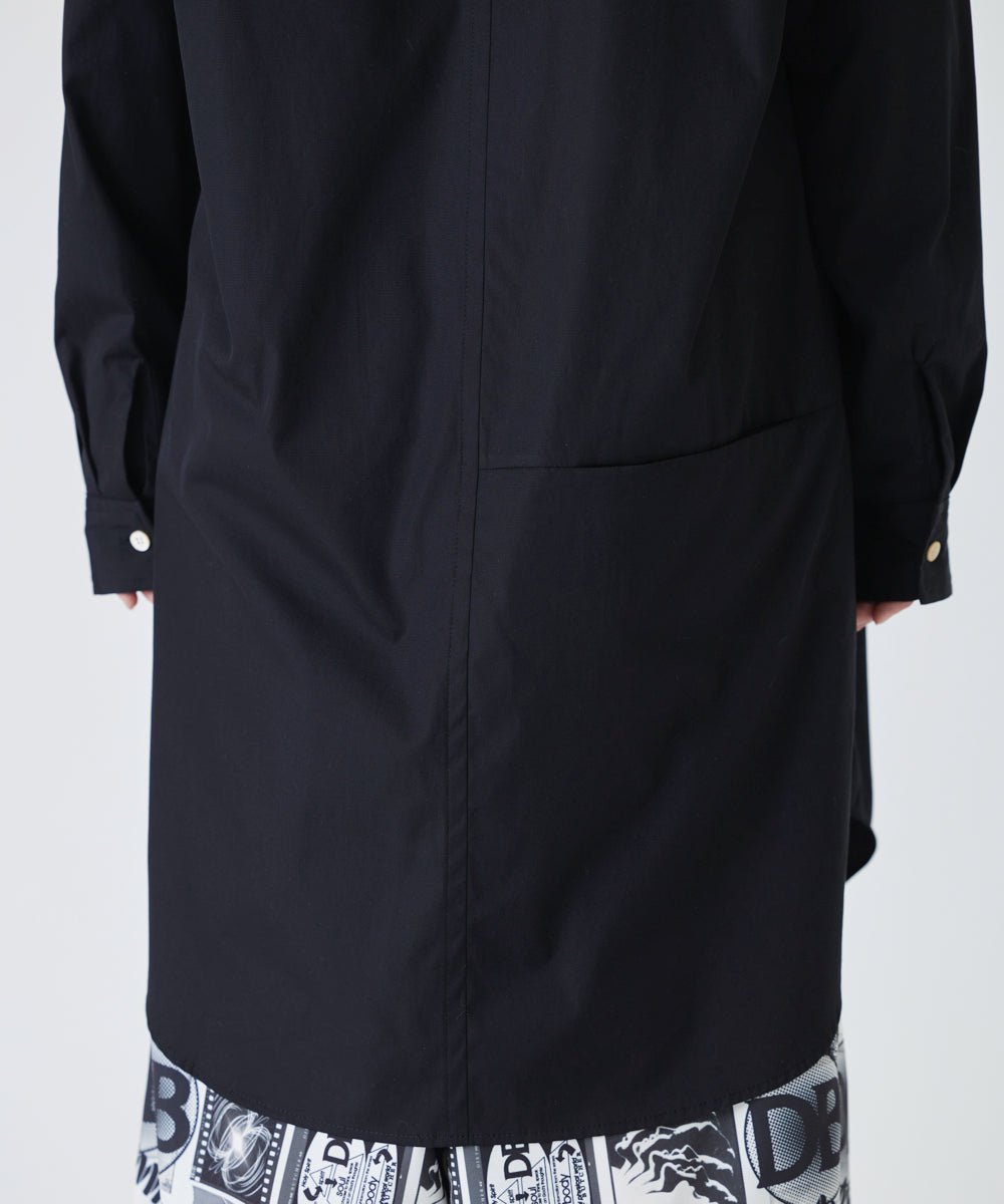 Shirt coat - BLACK - DIET BUTCHER