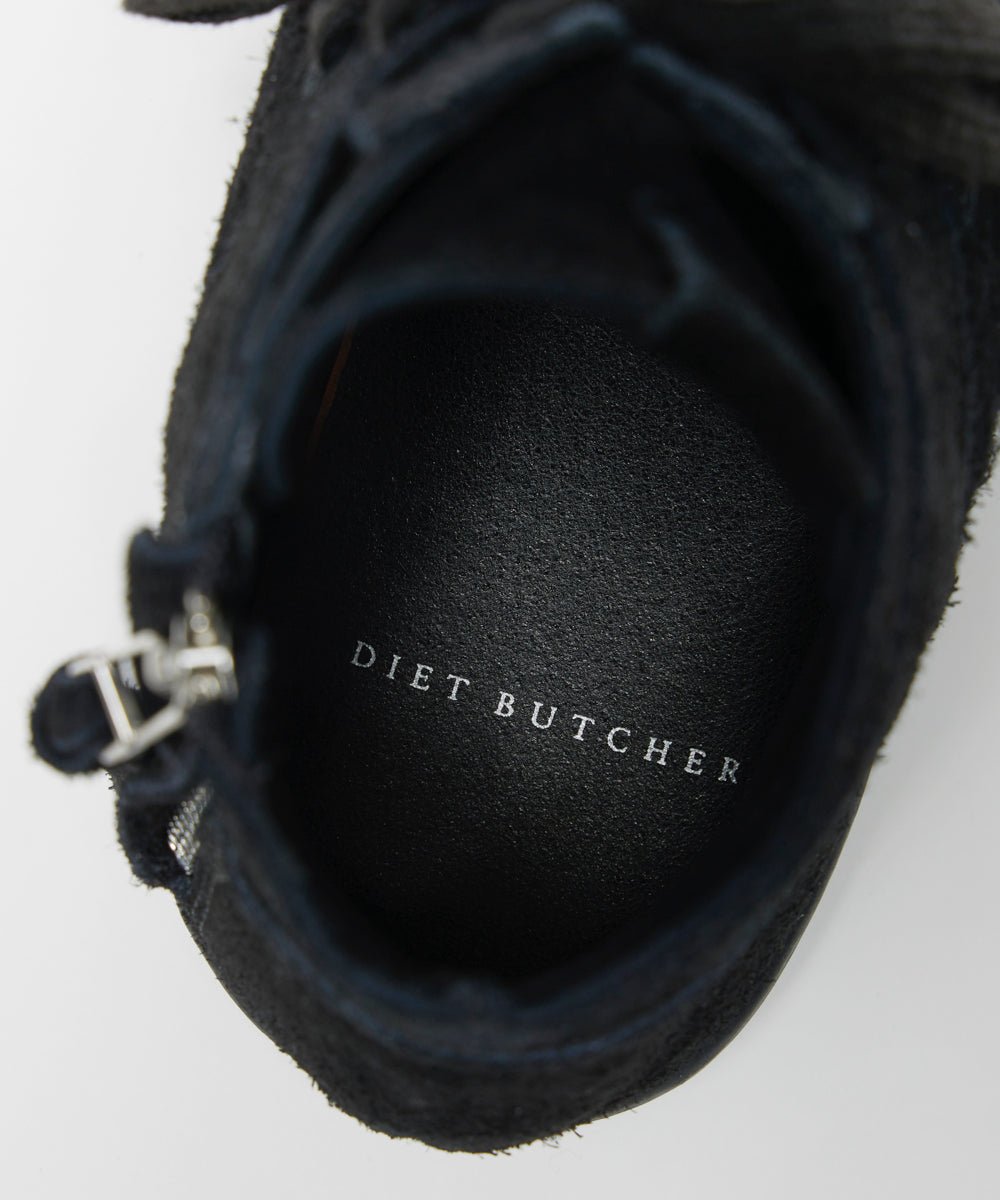 Sneaker “poetry” - BLACK - DIET BUTCHER