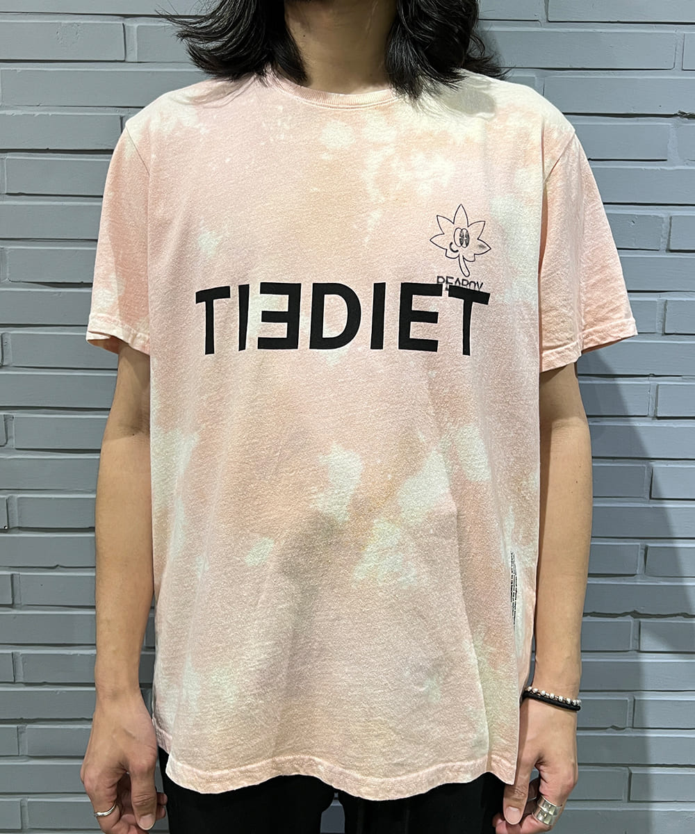 TIEDIET T-shirt - PINK - DIET BUTCHER